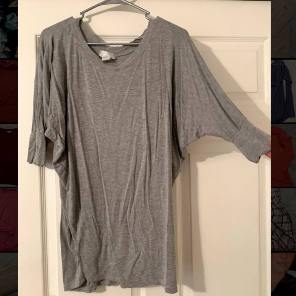 Kimono sleeve tunic